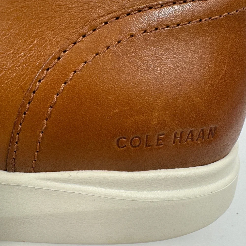 Cole Haan Men's Leather Hiker Boots Brown Lace-Up Comfort Size‎ 13